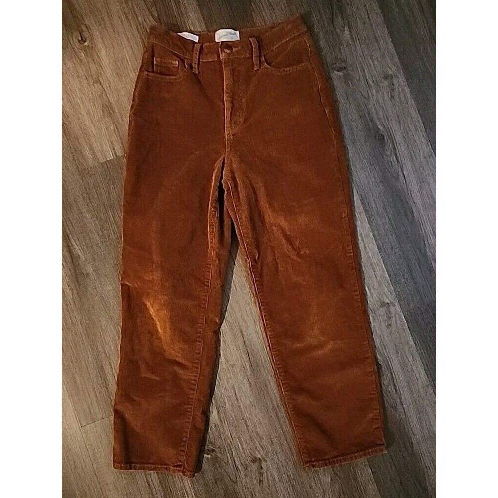 Women’s Corduroy Pants 2 / 26 Universal Threads Brown Vintage Straight Recto - Picture 6 of 7